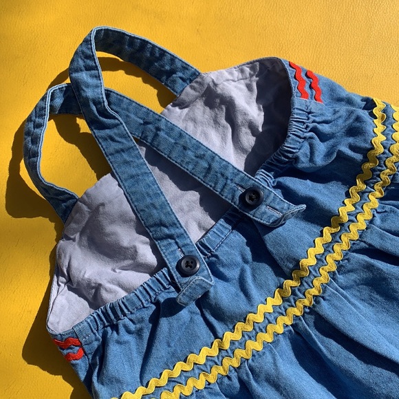 Girls Hanna Andersson sundress size 5 - Picture 3 of 4